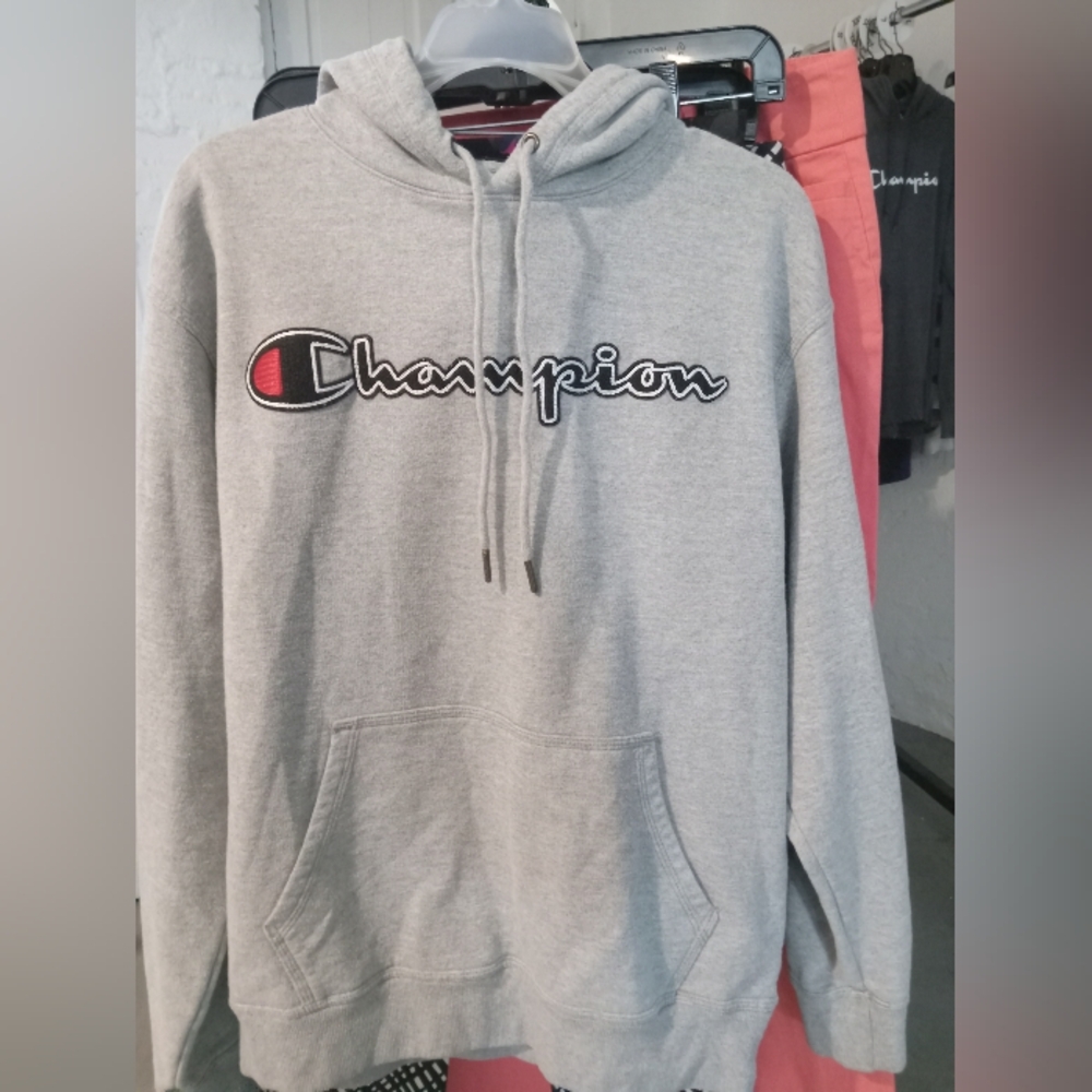 Champion Gray Men's Hoodie